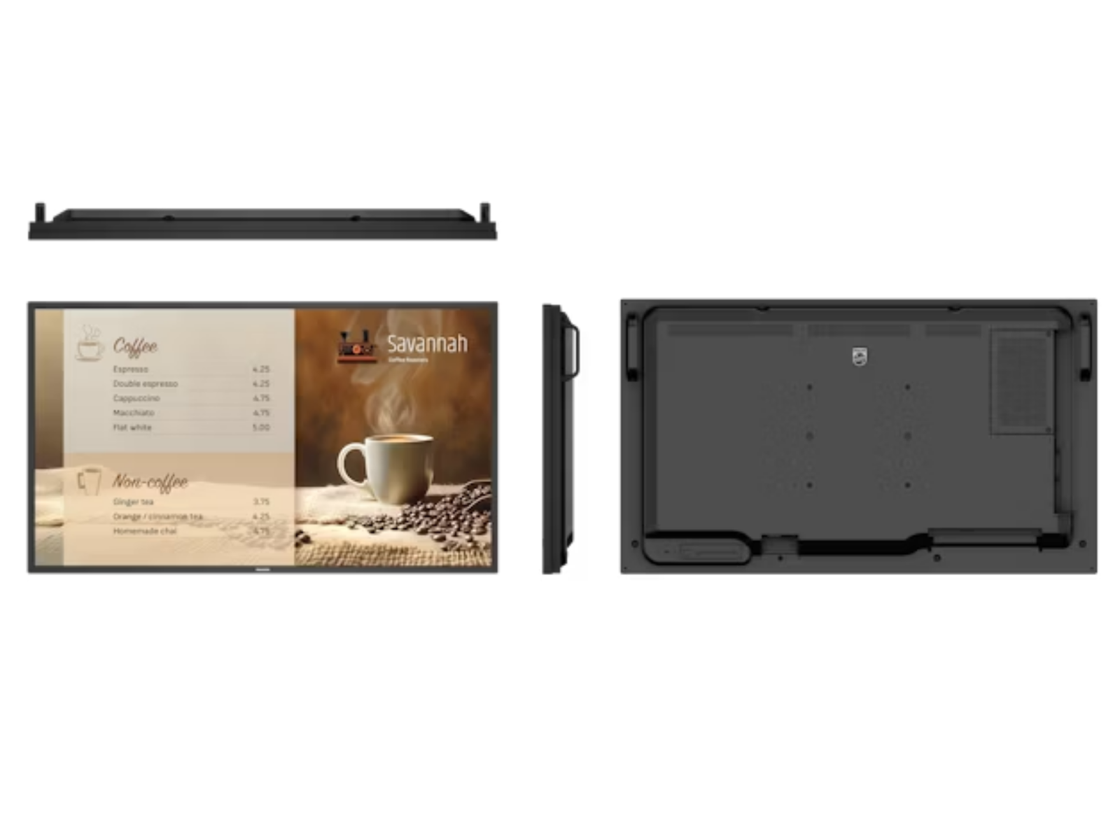 Philips 43BDL6017P/00 43" P-Line 4K Ultra HD Digital Signage Display Digital Signage Display Philips