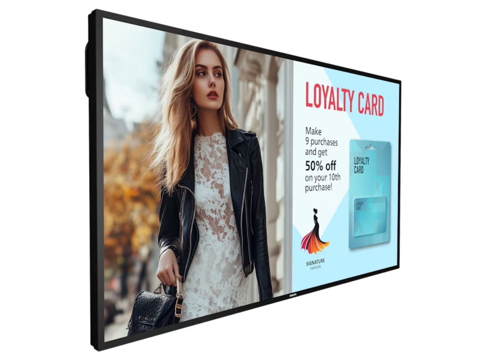 Philips 50BDL6017P/00 50" P-Line 4K Ultra HD Digital Signage Display Digital Signage Display Philips
