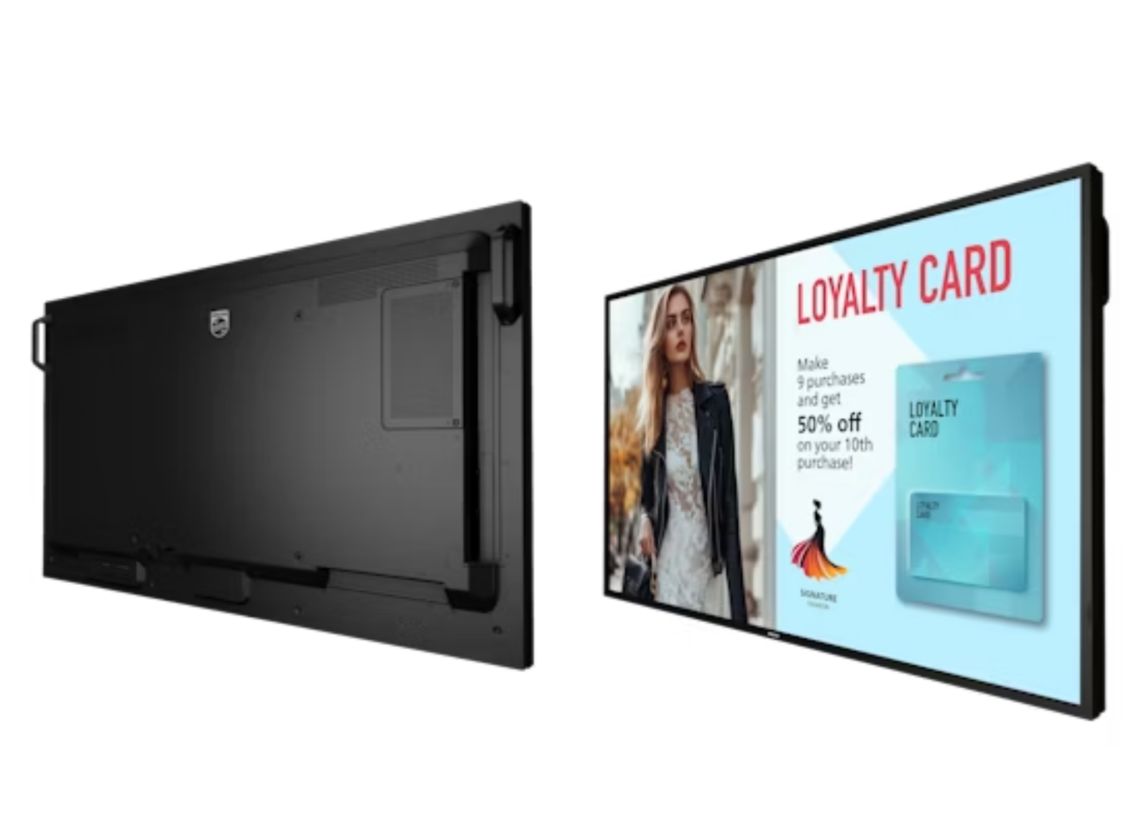 Philips 50BDL6017P/00 50" P-Line 4K Ultra HD Digital Signage Display Digital Signage Display Philips