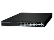 Planet SGS-6341-24T6X Layer 3 24-Port 10/100/1000T + 6-Port 10G SFP+ Stackable Managed Ethernet Switch Network Switch Planet