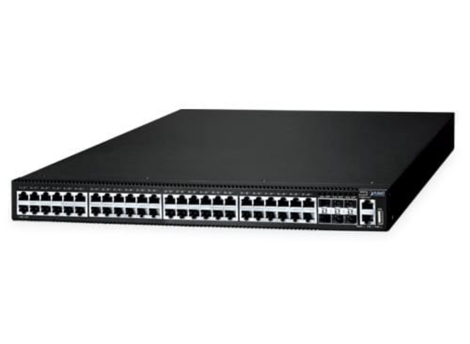 Planet SGS-6341-48T6X Layer 3 48-Port 10/100/1000T + 6-Port 10G SFP+ Stackable Managed Ethernet Switch Network Switch Planet