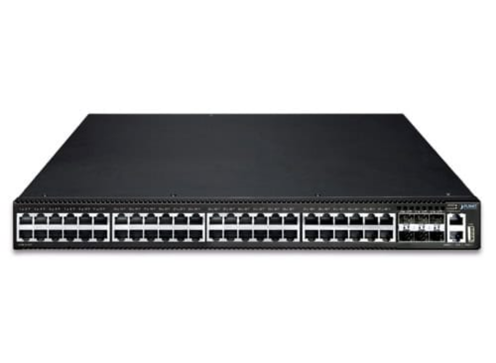 Planet SGS-6341-48T6X Layer 3 48-Port 10/100/1000T + 6-Port 10G SFP+ Stackable Managed Ethernet Switch Network Switch Planet