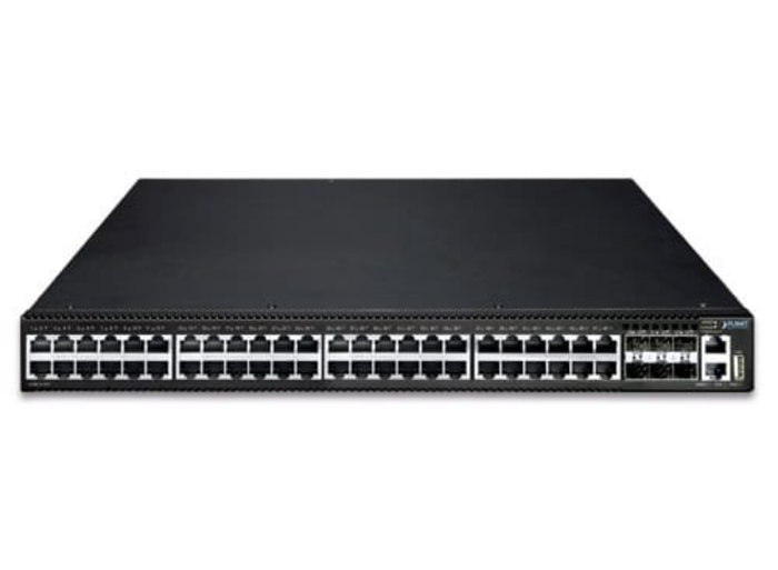Planet SGS-6341-48T6X Layer 3 48-Port 10/100/1000T + 6-Port 10G SFP+ Stackable Managed Ethernet Switch Network Switch Planet