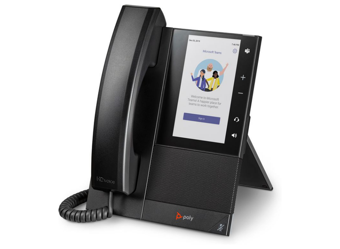 Poly CCX 500 Business Media Phone with Microsoft Teams, HD Voice & PoE | 2200-49720-019 IP Phone Poly