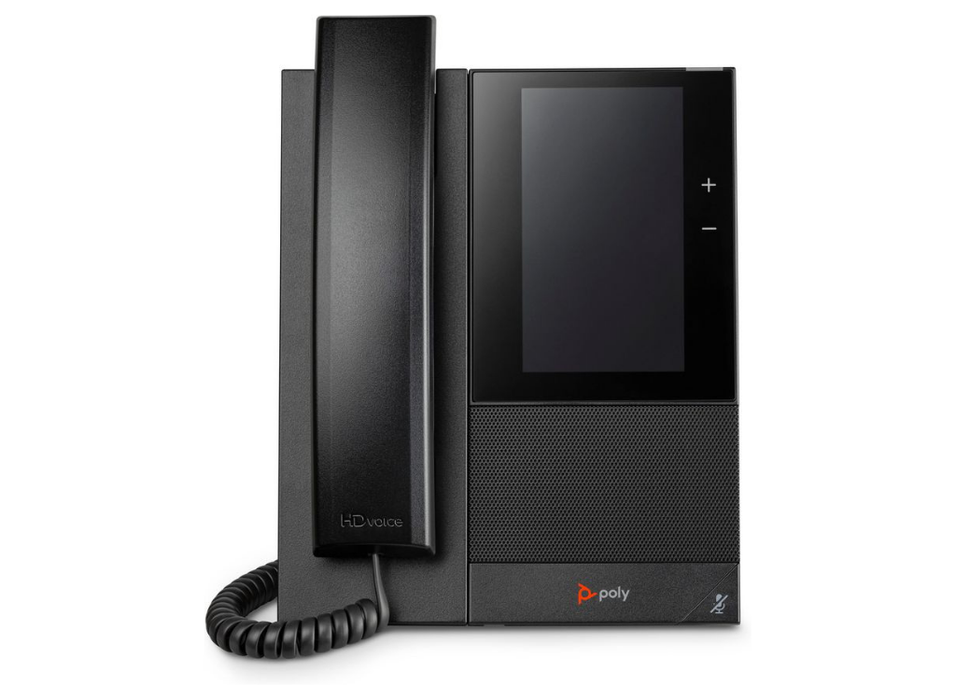 Poly CCX 500 Business Media Phone with Microsoft Teams, HD Voice & PoE | 2200-49720-019 Poly IP Phone Poly