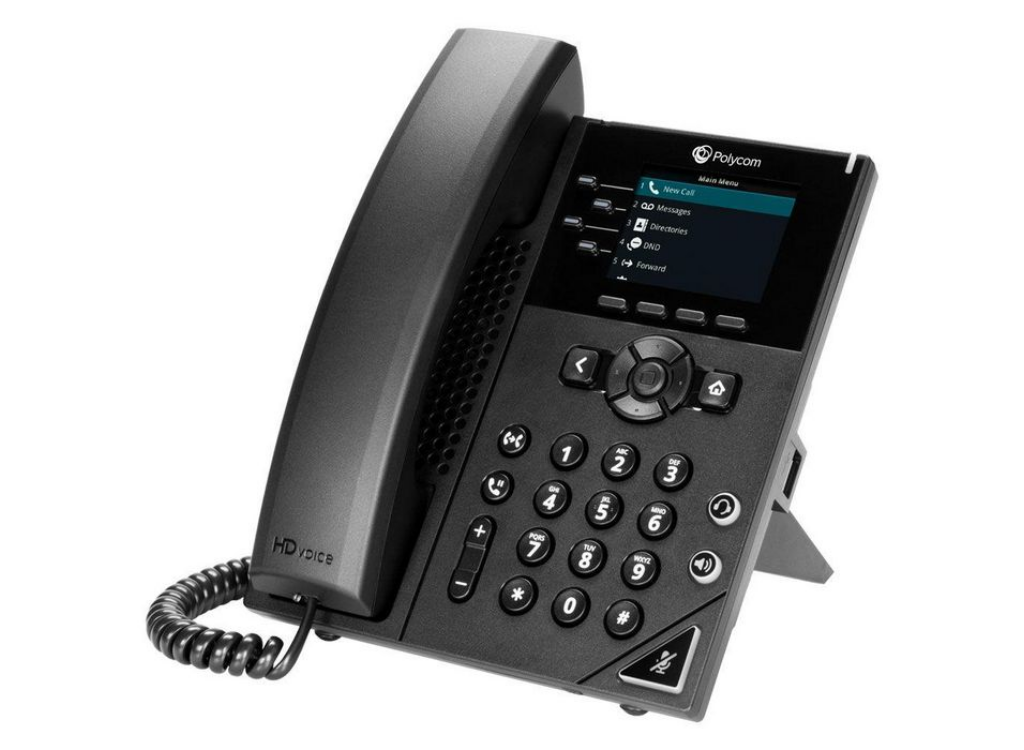 Poly VVX 250 IP Desk Phone with 2.8" Colour LCD, HD Audio, USB & Dual RJ-45 | 2200-48820-025 IP Phone Poly