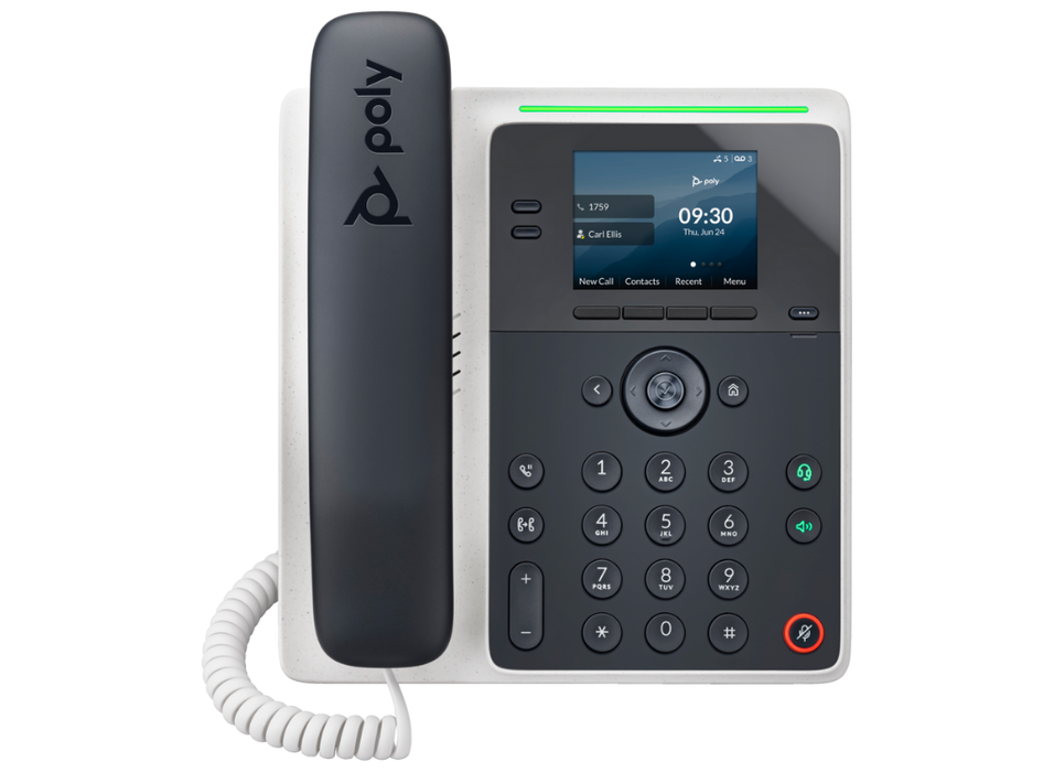 Poly Edge E100 IP Phone and PoE-enabled | 82M86AA