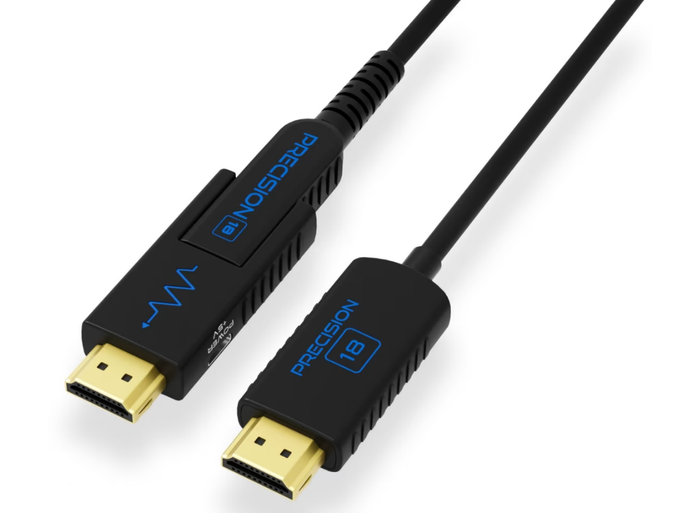 BluStream Precision 18Gbps Guaranteed AOC HDMI Cable - 100m | HDMI18G-100-V2 HDMI Cable BluStream