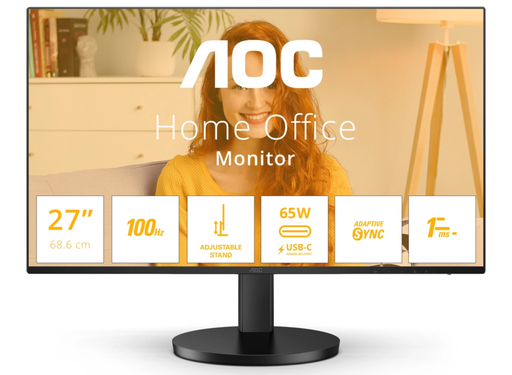 AOC Q27B3CF2 27" 100Hz 1ms QHD Desktop Monitor Desktop Monitor AOC