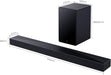 TCL Q65HK 5.1 Channels 290W Soundbar Soundbar Speakers TCL