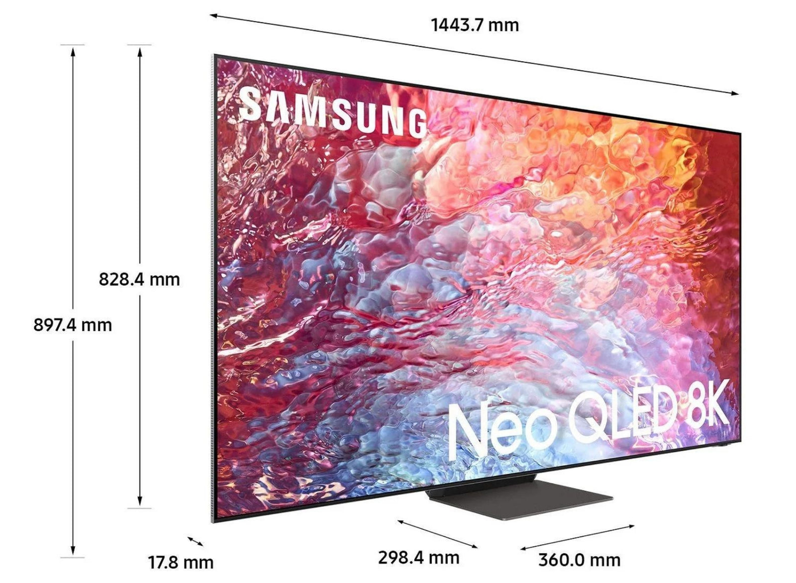 Samsung QE55QN700BTXXU 55" Neo QLED 8K HDR Smart TV Digital Signage Display Samsung