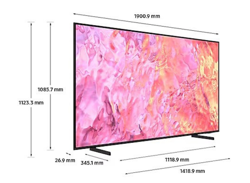 Samsung QE85Q60CAUXXU 85" QLED 4K HDR Smart TV