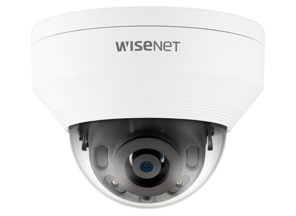 Hanwha 5 MP Network IR Vandal Resistant Dome Camera with 4mm Lens | QNV-8020R