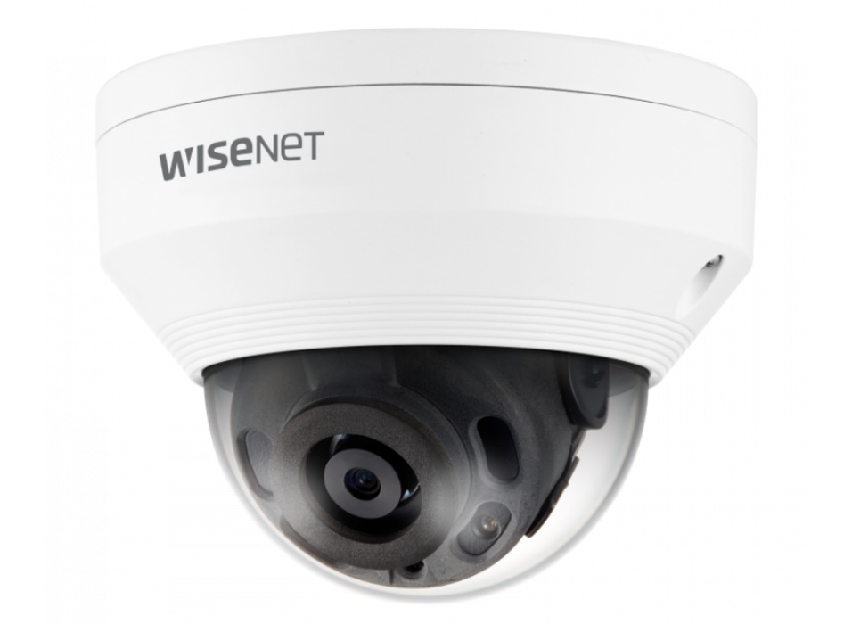 Hanwha 5 MP Network IR Vandal Resistant Dome Camera with 4mm Lens | QNV-8020R