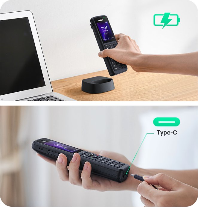 Yealink AX86R Waterproof and Dust-Proof Wi-Fi Phone Yealink Phones Yealink