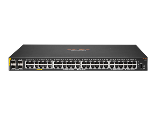HPE Aruba Networking CX 6000 48G Class4 PoE 4SFP 370W Switch | R8N85A Network Switches Hewlett Packard Enterprise
