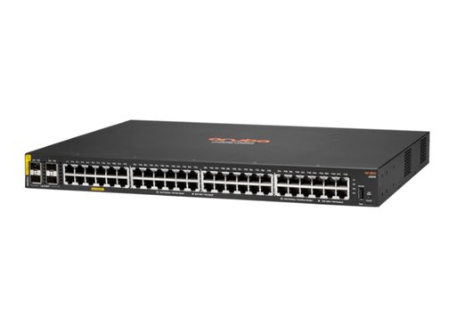 HPE Aruba Networking CX 6000 48G Class4 PoE 4SFP 370W Switch | R8N85A Network Switches Hewlett Packard Enterprise