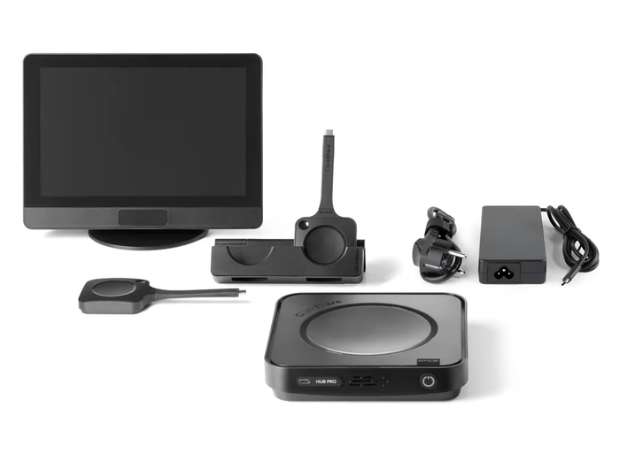 Barco ClickShare Hub Pro R9461810EU - Room System Kit with 2 Buttons Video Conferencing Systems Barco