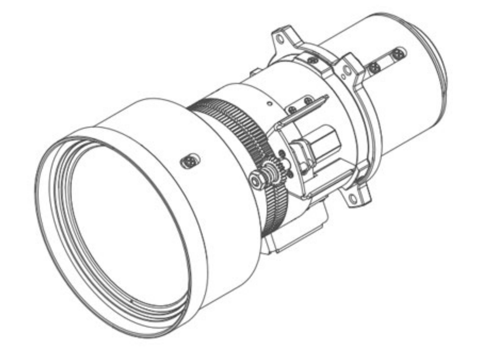 Barco R9801784 G Lens (1.22 ‑ 1.53 : 1) Standard Throw Optimized For WUXGA Resolution Projector Lenses Barco