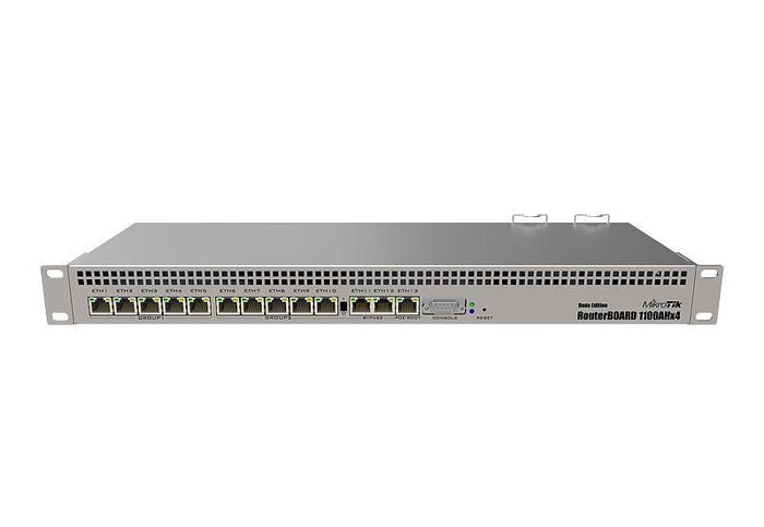 MikroTik 1U High-Performance Router | RB1100AHX4 Wired Router MikroTik