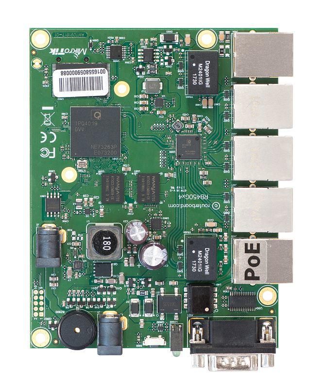 MikroTik Quad-Core Wired Router | RB450GX4 Wired Router MikroTik