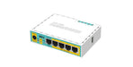 MikroTik hEX PoE lite 650 MHz 5x LAN USB PoE Router | RB750UPR2 Wired Router MikroTik