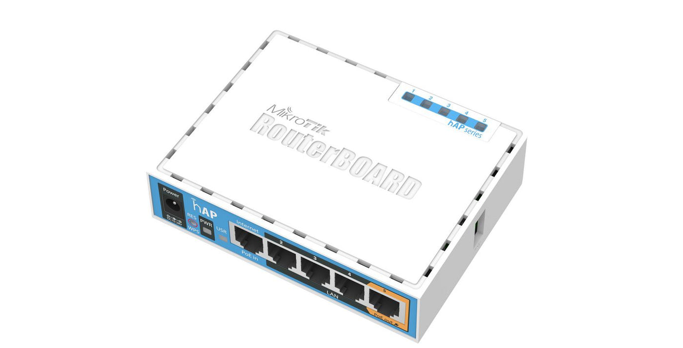 MikroTik hAP 2.4GHz Home Access Point | RB951UI-2ND