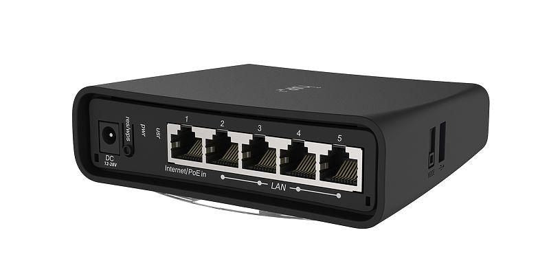 Mikrotik hAP ac² 1167 Mbit/s Black PoE Wireless Access Point | RBD52G-5HACD2HND-TC Wireless Access Point MikroTik
