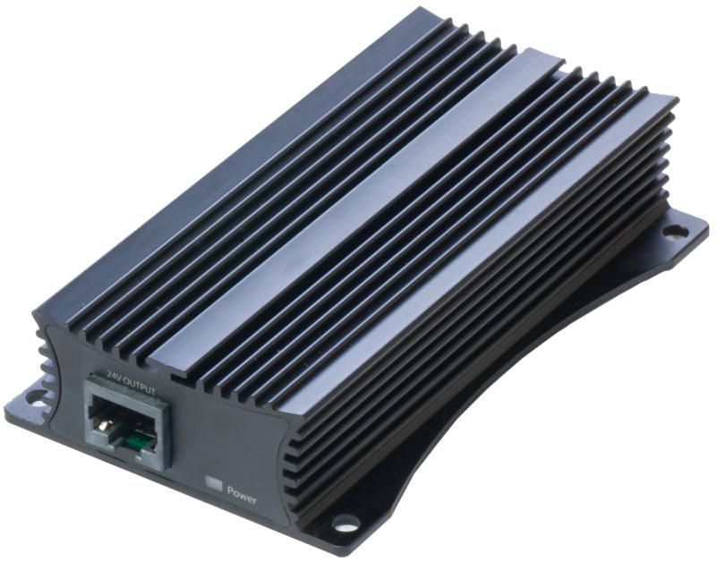 MikroTik PoE Converter 48V to 24V 1A Gigabit Metallic Housing | RBGPOE-CON-HP PoE Adapters MikroTik
