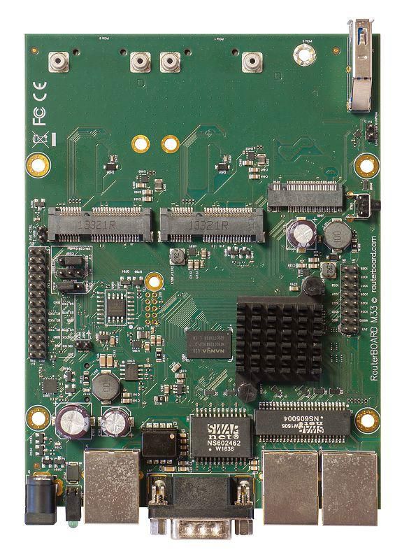 MikroTik MT7621A 880 MHz Dual SIM Gigabit M2 MiniPCIe PoE Router | RBM33G Wired Router MikroTik
