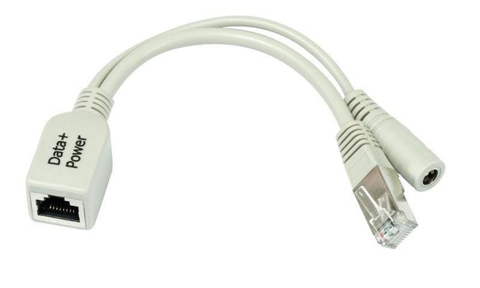 MikroTik Passive PoE Injector 10–28V Compact White Design | RBPOE Adapter / Converter MikroTik