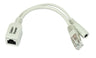 MikroTik Passive PoE Injector 10–28V Compact White Design | RBPOE