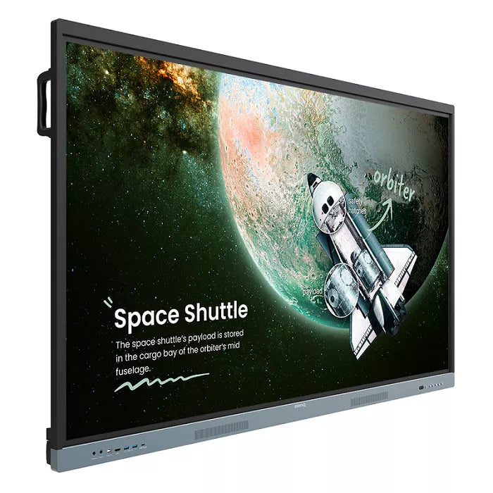 BenQ RE6504 65" 4K Ultra HD Android 13 EDLA Interactive Flat Panel Display Interactive Touchscreen Display BenQ