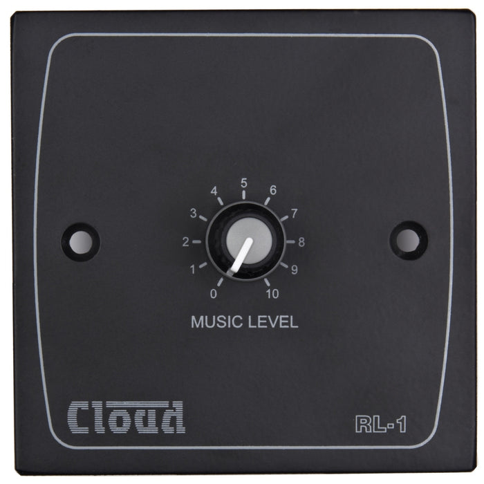 Cloud Electronics RL-1B/W - Remote Volume Level Control Plate Volume Control Cloud Electronics Black