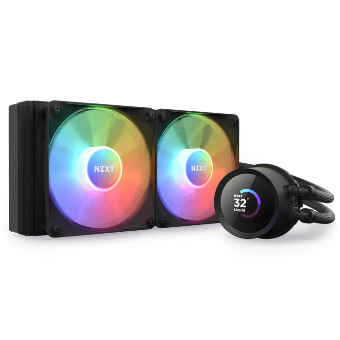 NZXT RL-KR240-B1 Kraken 240 Black With RGB Fans