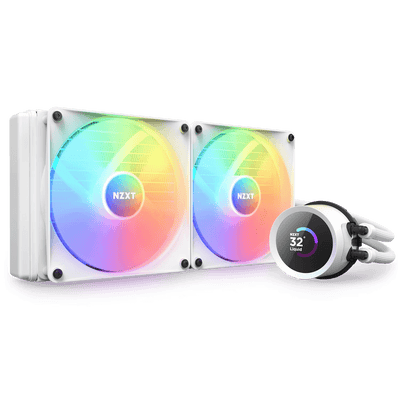 NZXT RL-KR280-W1 Kraken 280 White RGB Fans Fans & Cooling NZXT