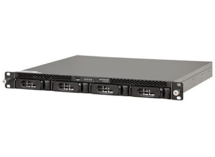 Netgear ReadyNAS 4 x Total Bays NAS Storage System - 8 TB HDD - Intel Atom C2338 Dual-core (2 Core) 1.70 GHz - 2 GB RAM - DDR3 SDRAM - 1U Rack-Mountable | RN31342E-100NES NAS & Storage Server Netgear