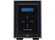 Netgear ReadyNAS 2 x Total Bays SAN/NAS Storage System - 12 TB HDD - Intel Atom C3338 Dual-core (2 Core) 1.50 GHz - 2 GB RAM - DDR4 SDRAM Desktop | RN422E6-100NES NAS & Storage Server Netgear