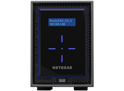 Netgear ReadyNAS 2 x Total Bays SAN/NAS Storage System - 12 TB HDD - Intel Atom C3338 Dual-core (2 Core) 1.50 GHz - 2 GB RAM - DDR4 SDRAM Desktop | RN422E6-100NES Netgear NAS & Storage Servers Netgear