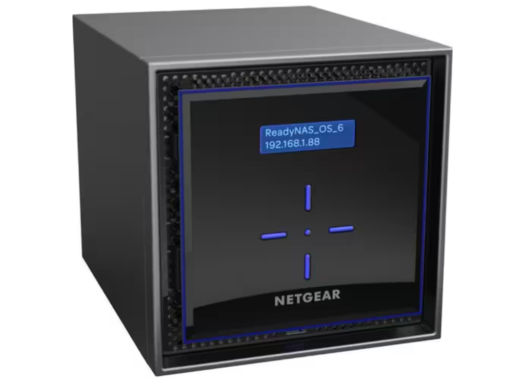 Netgear ReadyNAS 4 x Total Bays SAN/NAS Storage System - 16 TB HDD - 4 ...