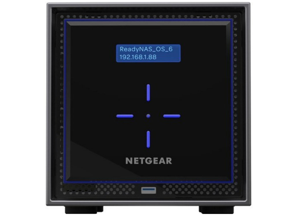 Netgear ReadyNAS 4 x Total Bays SAN/NAS Storage System - 8 TB HDD - Intel Atom C3338 Dual-core (2 Core) 1.50 GHz - 2 GB RAM - DDR4 SDRAM Desktop | RN424E2-100NES NAS & Storage Server Netgear