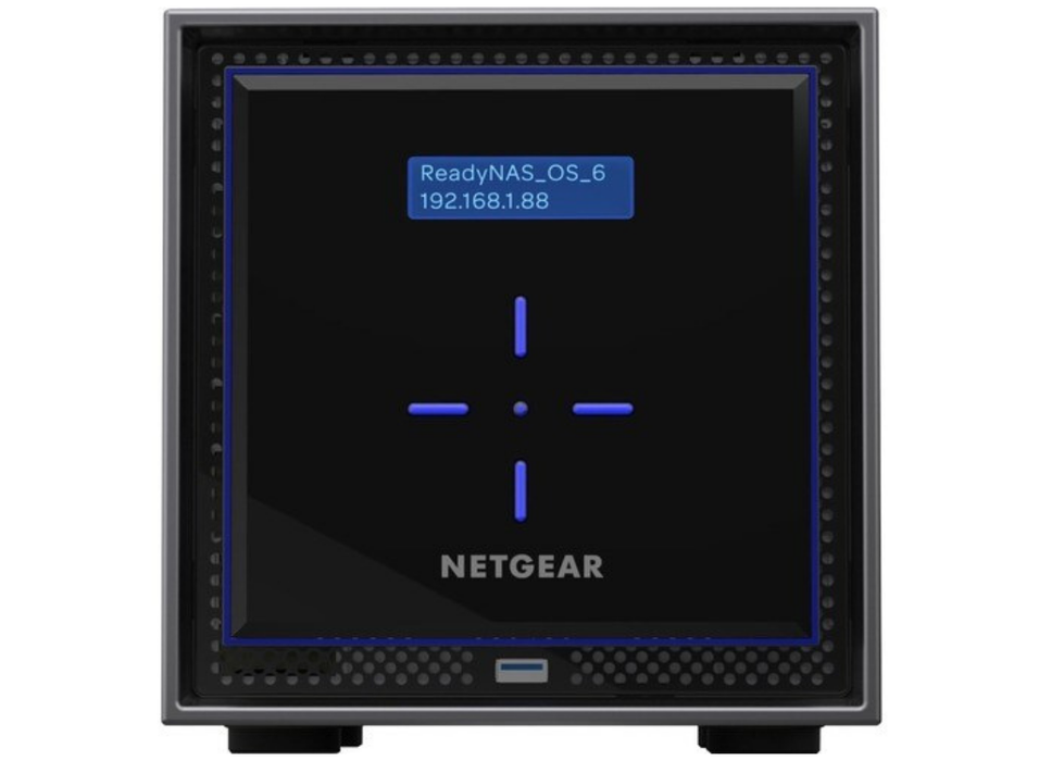 Netgear ReadyNAS 4 x Total Bays SAN/NAS Storage System - 8 TB HDD - Intel Atom C3338 Dual-core (2 Core) 1.50 GHz - 2 GB RAM - DDR4 SDRAM Desktop | RN424E2-100NES Netgear NAS & Storage Servers Netgear