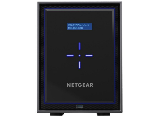 Netgear ReadyNAS 6 x Total Bays SAN/NAS Storage System - 12 TB HDD - Intel Atom Quad-core (4 Core) - 4 GB RAM - DDR4 SDRAM Desktop | RN426D2-100NES Netgear NAS & Storage Servers Netgear