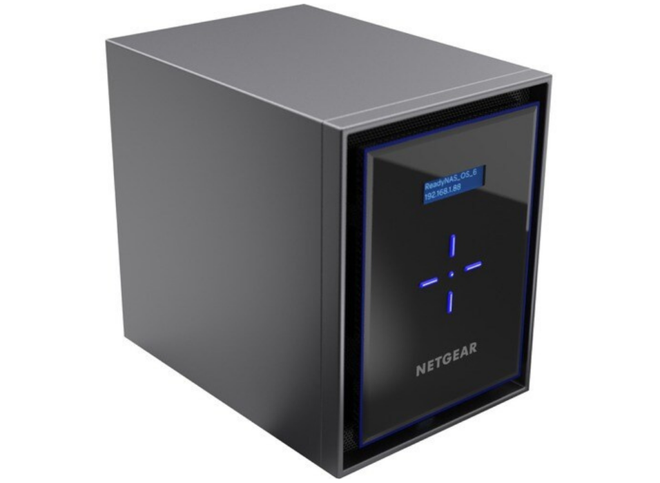 Netgear ReadyNAS 6 x Total Bays SAN/NAS Storage System - 24 TB HDD - Intel Atom Quad-core (4 Core) - 4 GB RAM - DDR4 SDRAM Desktop - 6 x HDD Installed | RN426D4-100NES Netgear NAS & Storage Servers Netgear