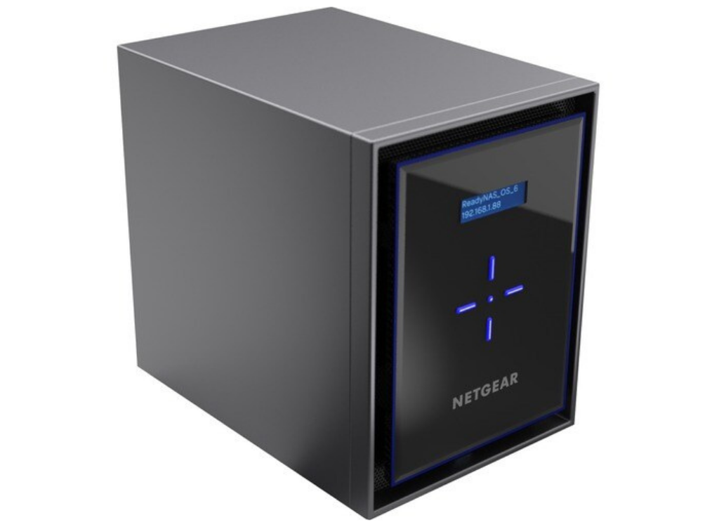 Netgear ReadyNAS 6 x Total Bays SAN/NAS Storage System - 24 TB HDD - Intel Atom Quad-core (4 Core) - 4 GB RAM - DDR4 SDRAM Desktop - 6 x HDD Installed | RN426E4-100NES NAS & Storage Server Netgear
