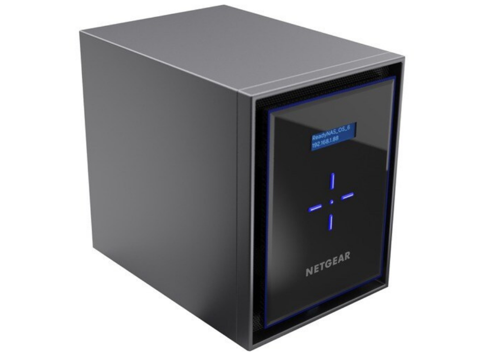 Netgear ReadyNAS 6 x Total Bays SAN/NAS Storage System - 24 TB HDD - Intel Atom Quad-core (4 Core) - 4 GB RAM - DDR4 SDRAM Desktop - 6 x HDD Installed | RN426E4-100NES Netgear NAS & Storage Servers Netgear