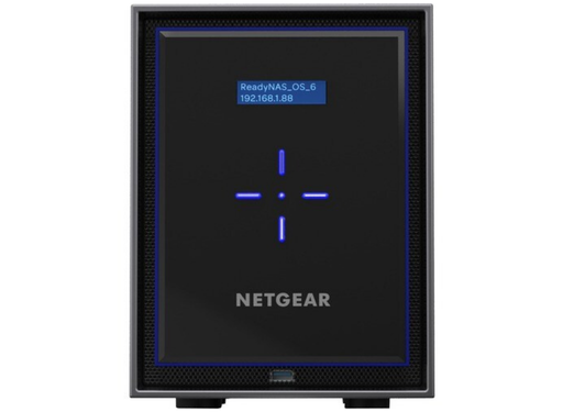 Netgear ReadyNAS 6 x Total Bays SAN/NAS Storage System - 36 TB HDD - Intel Atom Quad-core (4 Core) - 4 GB RAM - DDR4 SDRAM Desktop - 6 x HDD Installed | RN426E6-100NES Netgear NAS & Storage Servers Netgear