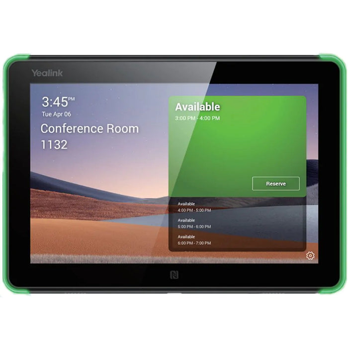 Yealink All-In-One Meeting Room Scheduling Panel For Microsoft Teams or Zoom Touch Control Panel Yealink
