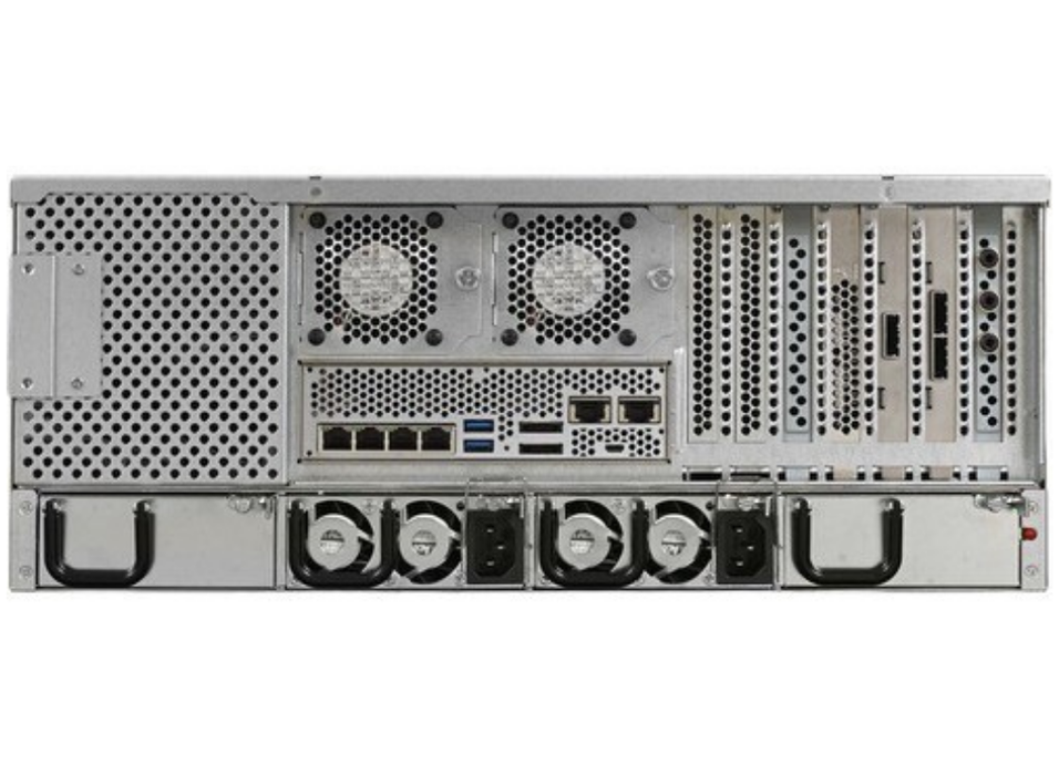 Netgear ReadyNAS 60 x Total Bays SAN/NAS Storage System - Intel Xeon E3-1225 v5 Quad-core (4 Core) 3.30 GHz - 16 GB RAM - DDR4 SDRAM - 4U Rack-Mountable | RR4360S0-10000S Netgear NAS & Storage Servers Netgear