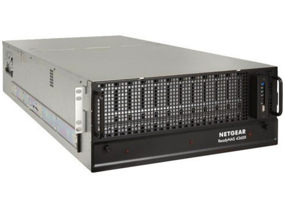 Netgear ReadyNAS 60 x Total Bays SAN/NAS Storage System - Intel Xeon E3-1225 v5 Quad-core (4 Core) 3.30 GHz - 16 GB RAM - DDR4 SDRAM | RR4360X0-10000S Netgear NAS & Storage Servers Netgear